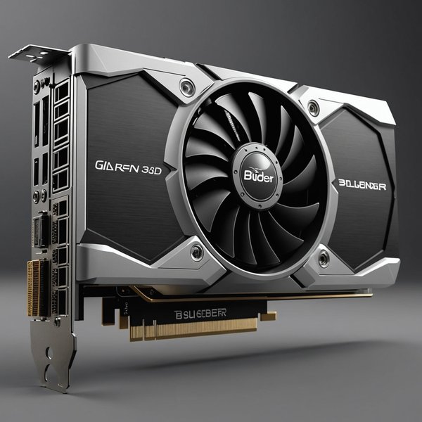 Comment choisir une carte graphique pour la modélisation 3D sous Blender?